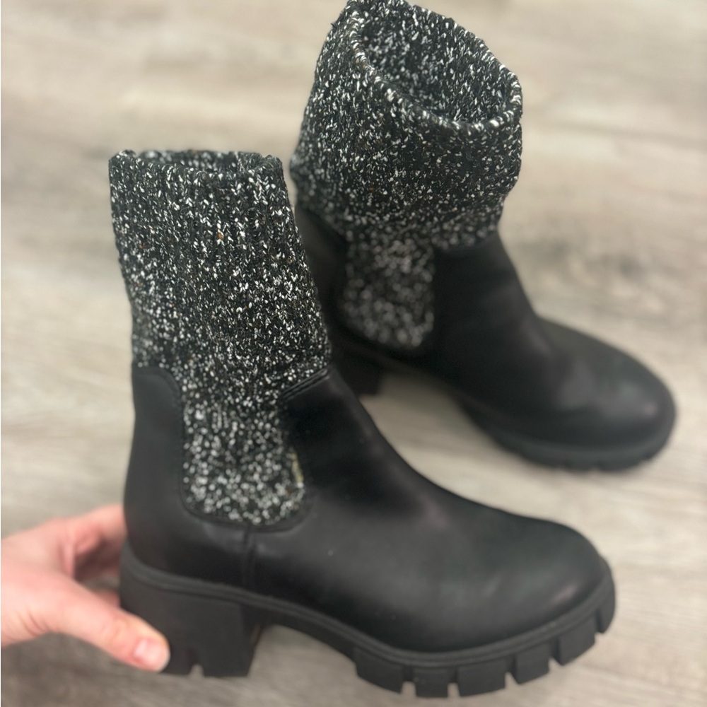 Universal Thread Sweater Chunky Boot Size 7.5 in … - image 5